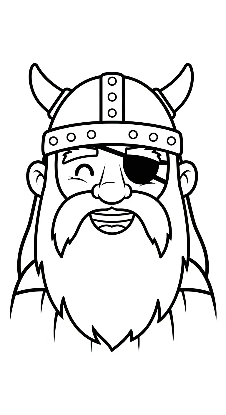 coloriage Odin à imprimer a4
