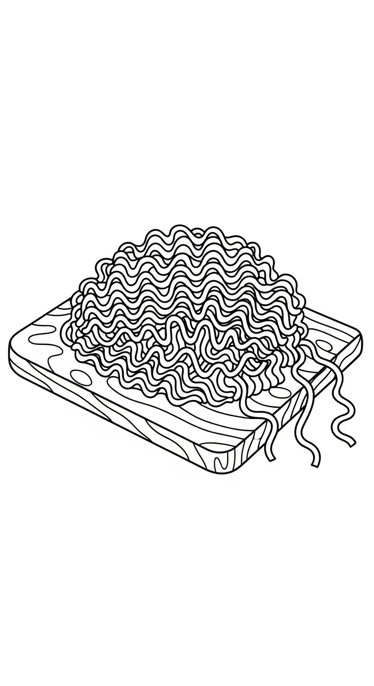 coloriage Rāmen pour enfant a imprimer gratuit