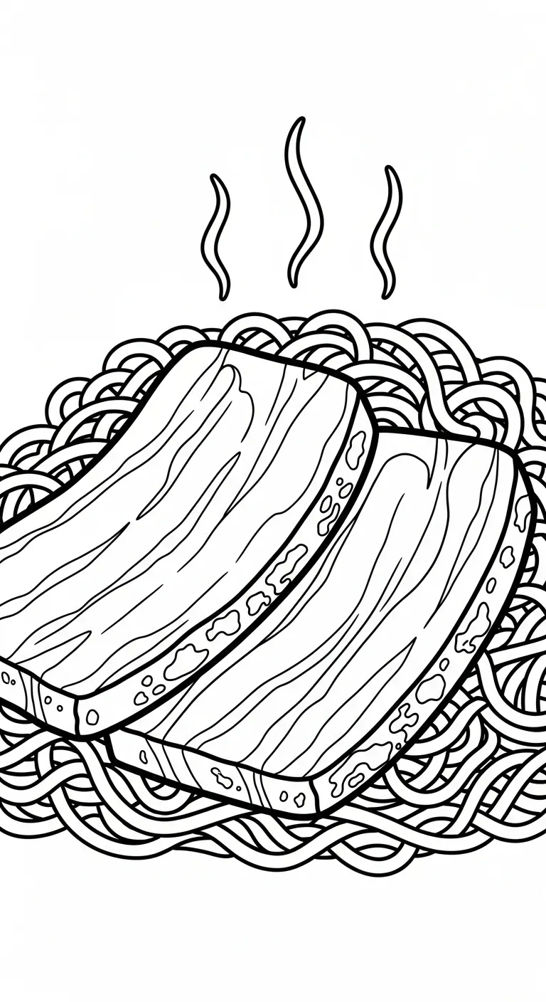 coloriage Rāmen gratuit