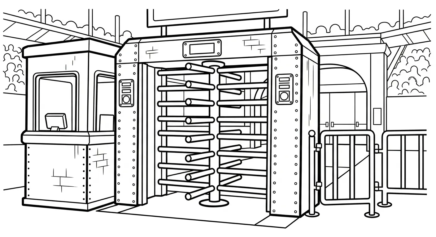 coloriage Stade pour enfant de 5 ans