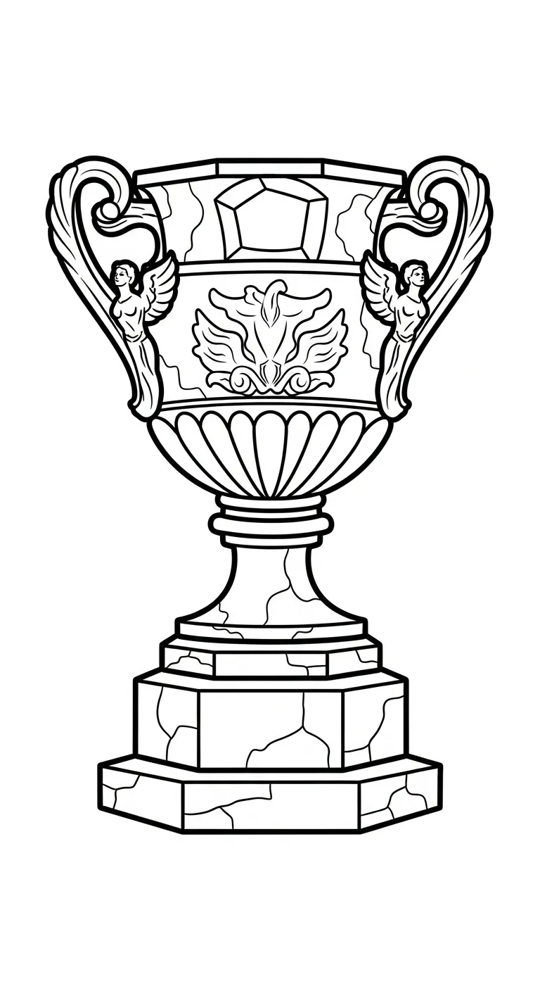 coloriage Trophée et dessins