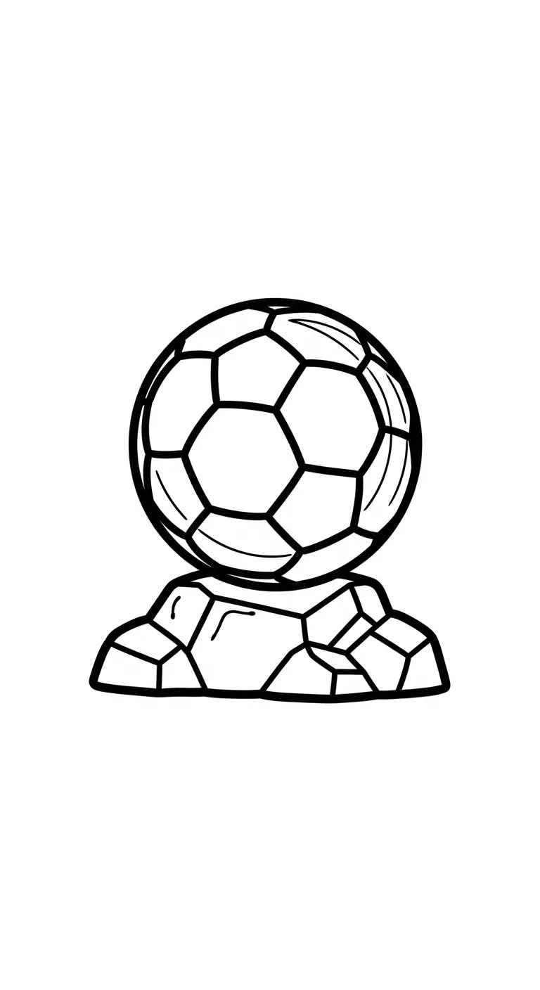 coloriage Trophée gratuit en ligne 1