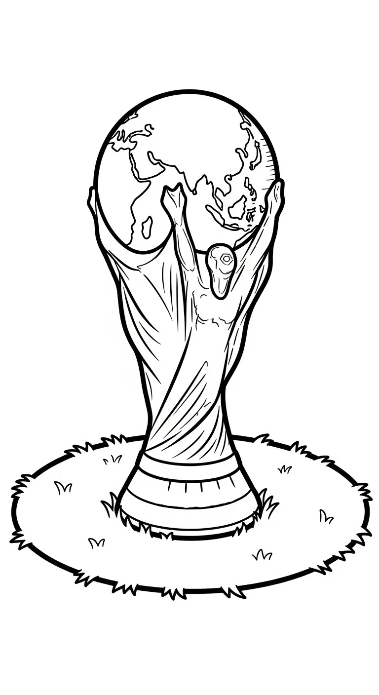 coloriage Trophée et apprentissage