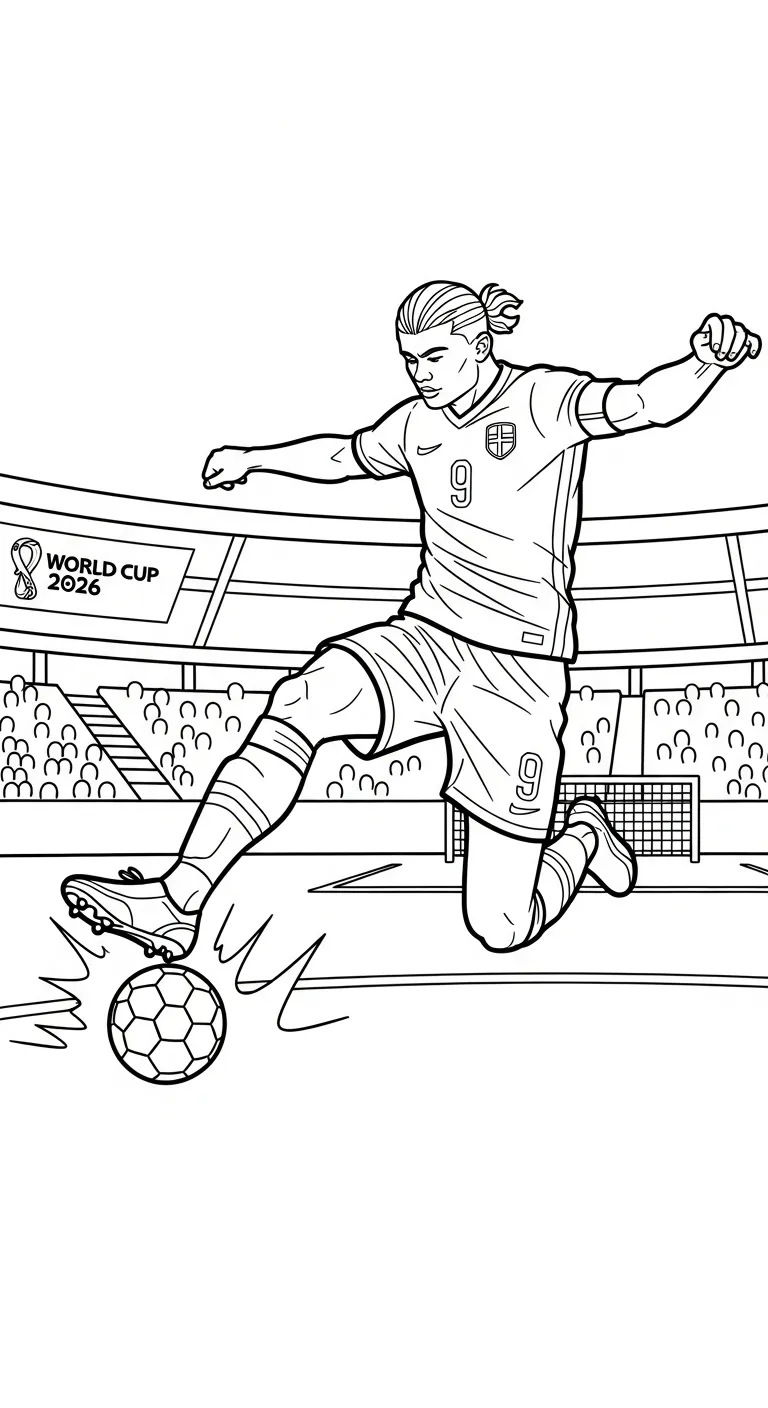 coloriage World Cup 2026 a imprimer gratuit 1