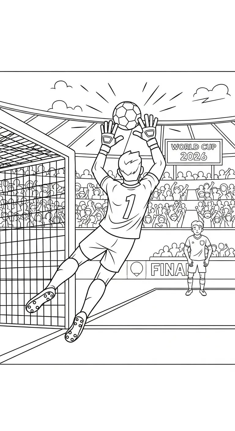 coloriage World Cup 2026 gratuit