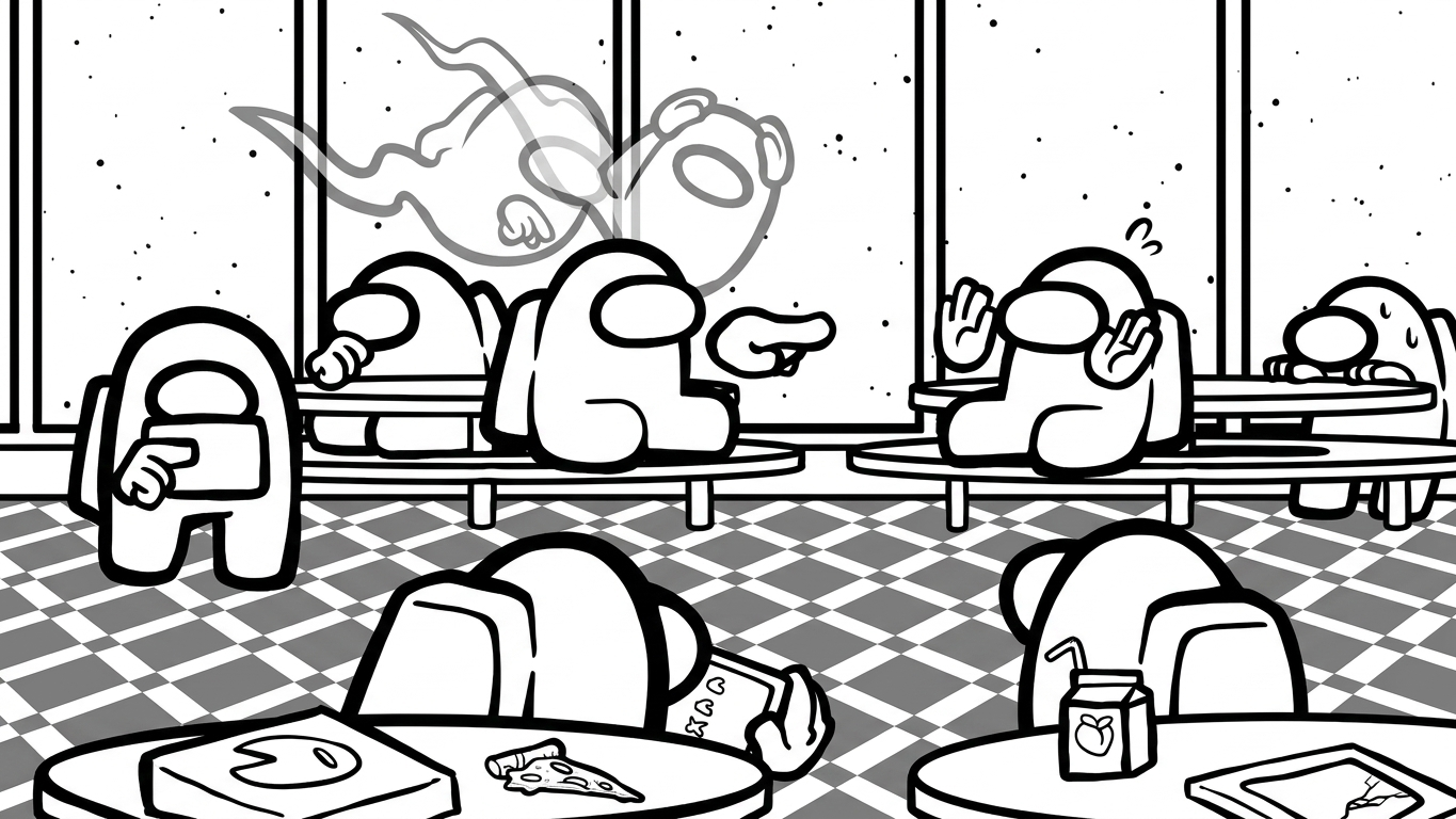 coloriage Among Us en ligne 1