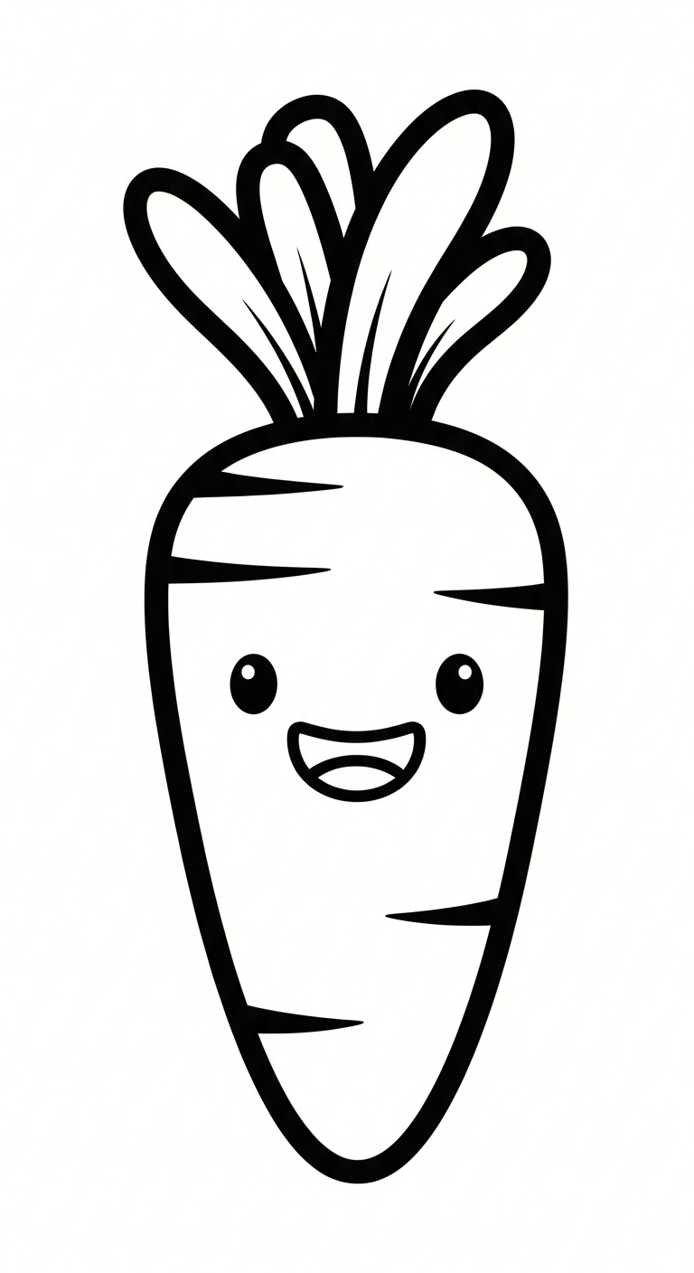 coloriage Legumes pour enfant de 7 ans