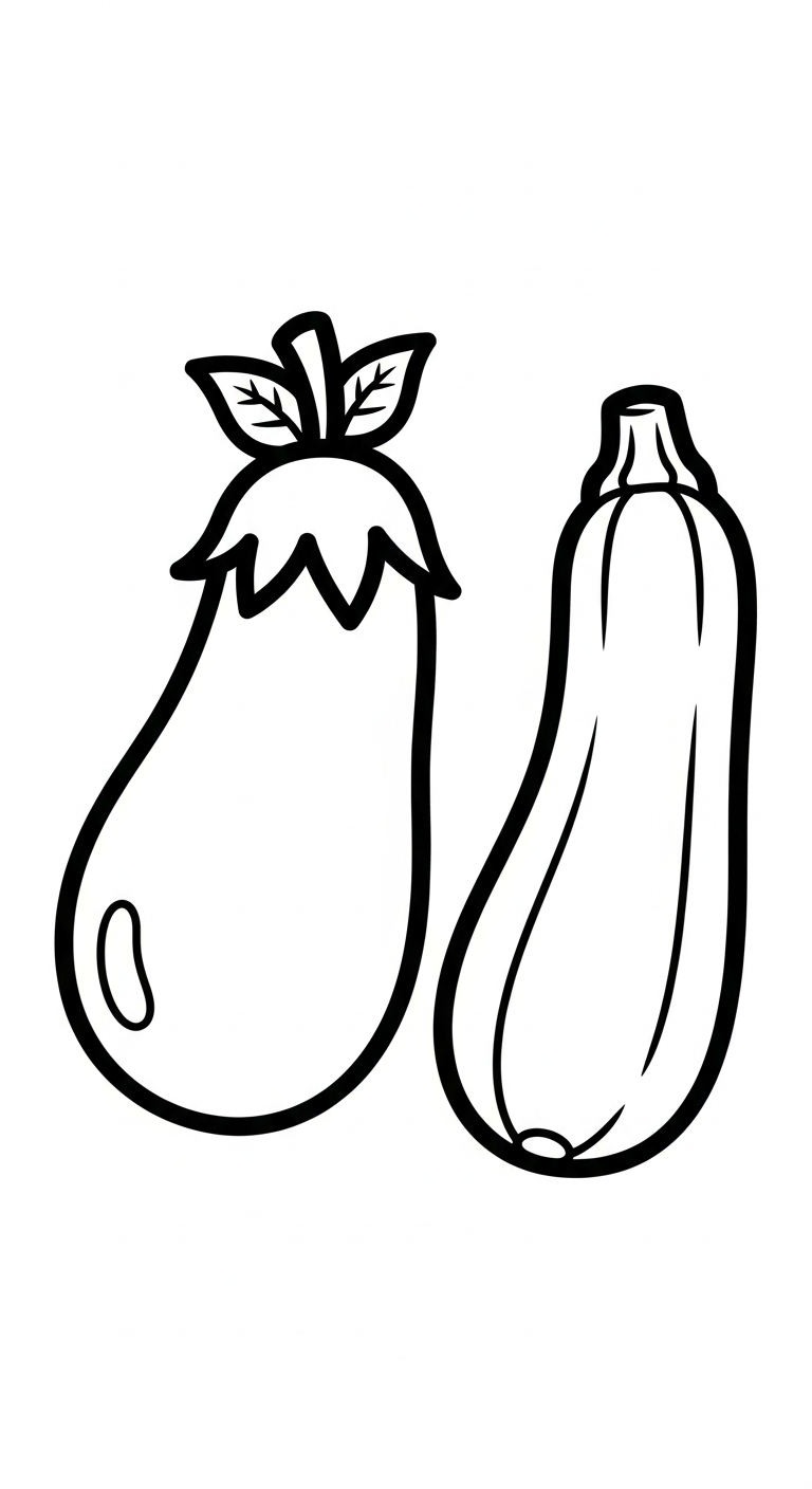 image de coloriage Legumes pour enfant 2