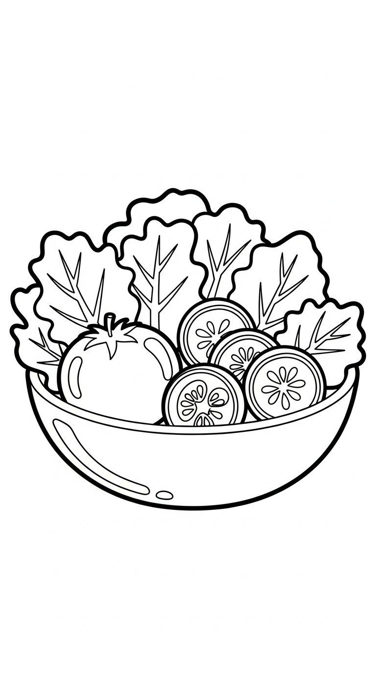 coloriage Legumes pour enfants a imprimer gratuit