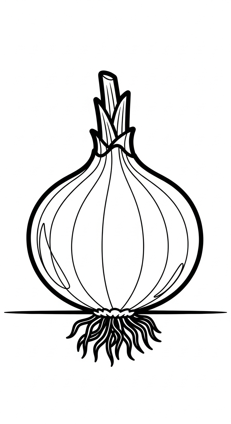 coloriage Legumes pour enfant à imprimer