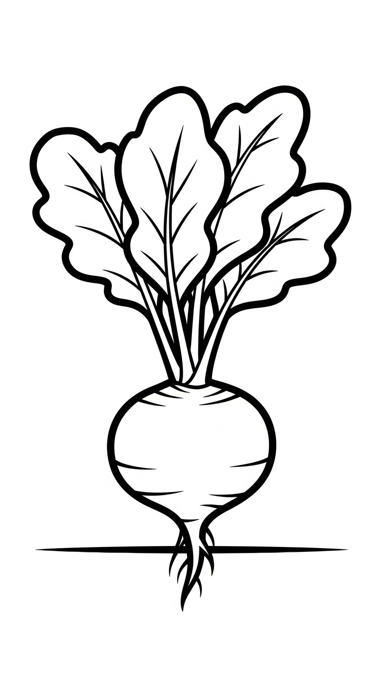 image pour coloriage Legumes enfant