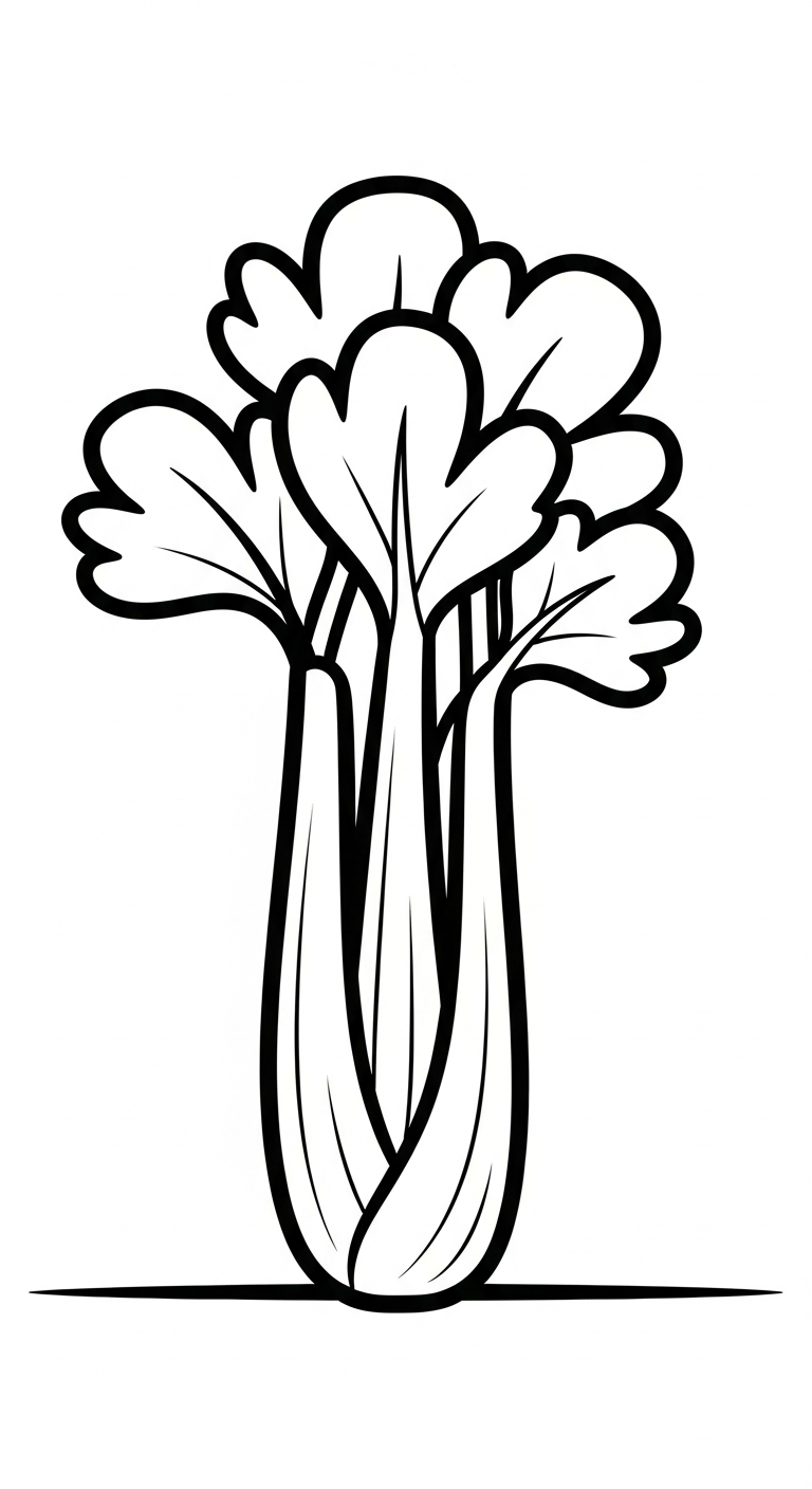 coloriage Legumes de pour enfants