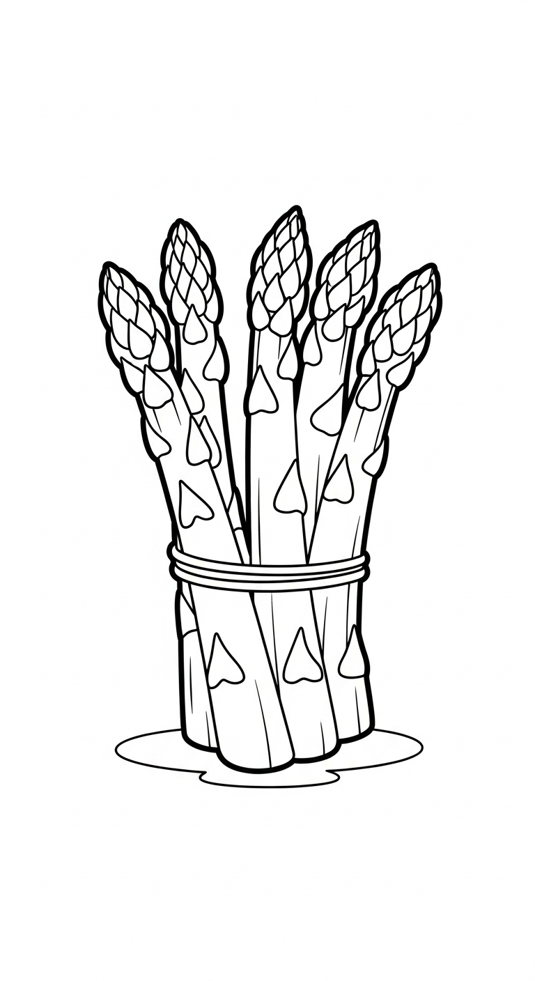 image de coloriage Legumes pour enfant