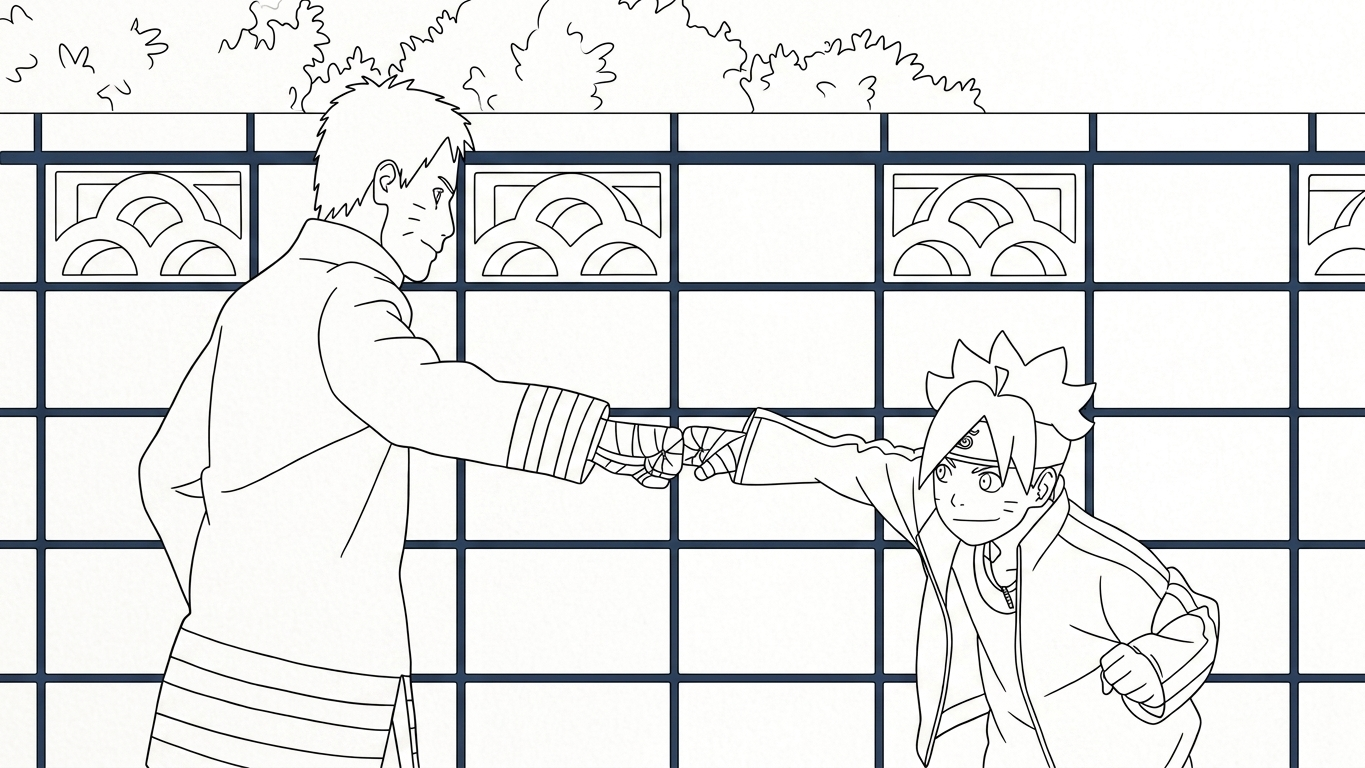 télécharger coloriage boruto updated gratuit 1