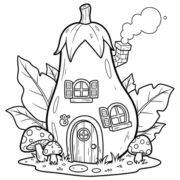 Coloriage Aubergine