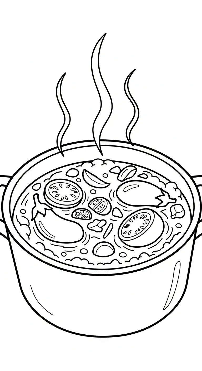coloriage Aubergine à imprimer gratuit