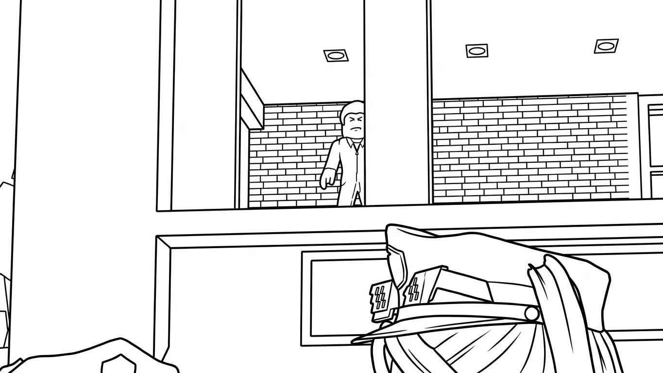 coloriage Brookhaven gratuit a imprimer