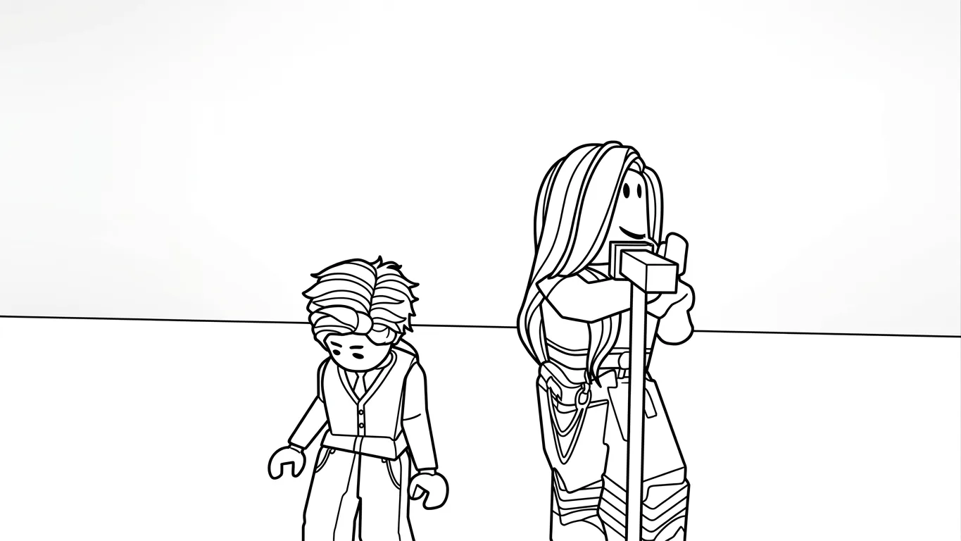 coloriage Brookhaven pour enfant à imprimer