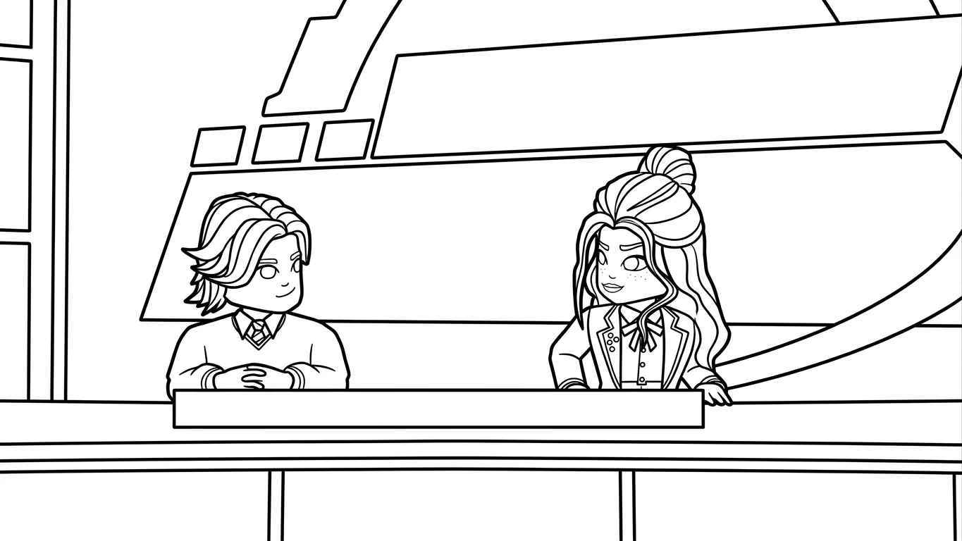 coloriage Brookhaven pour enfant de 8 ans