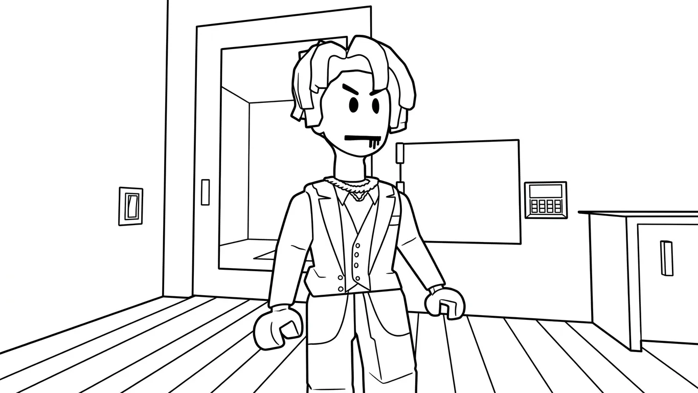 coloriage Brookhaven gratuit