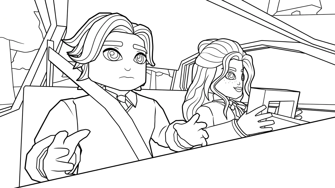 coloriage Brookhaven en ligne