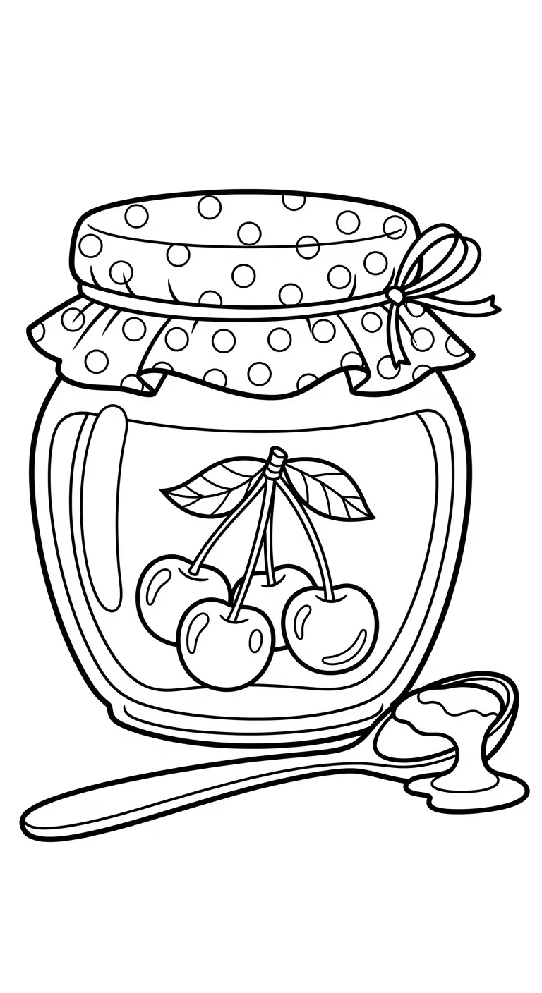 coloriage Cerise a telecharger