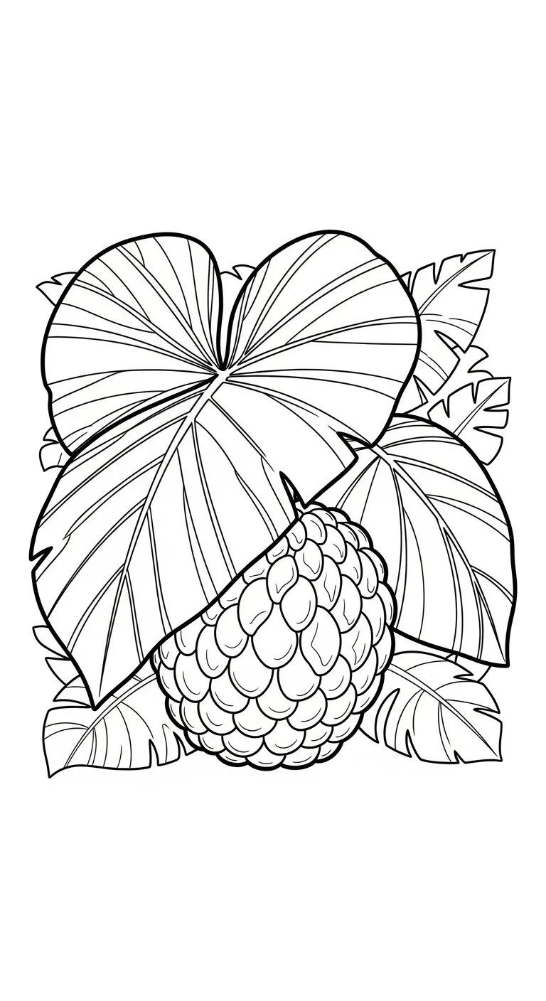 image de coloriage Chérimole pour enfant