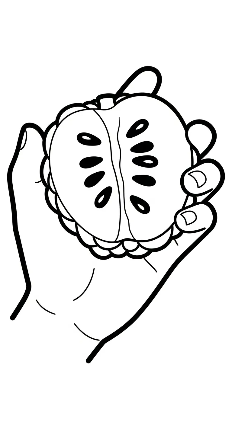 coloriage Chérimole educatif pour enfant