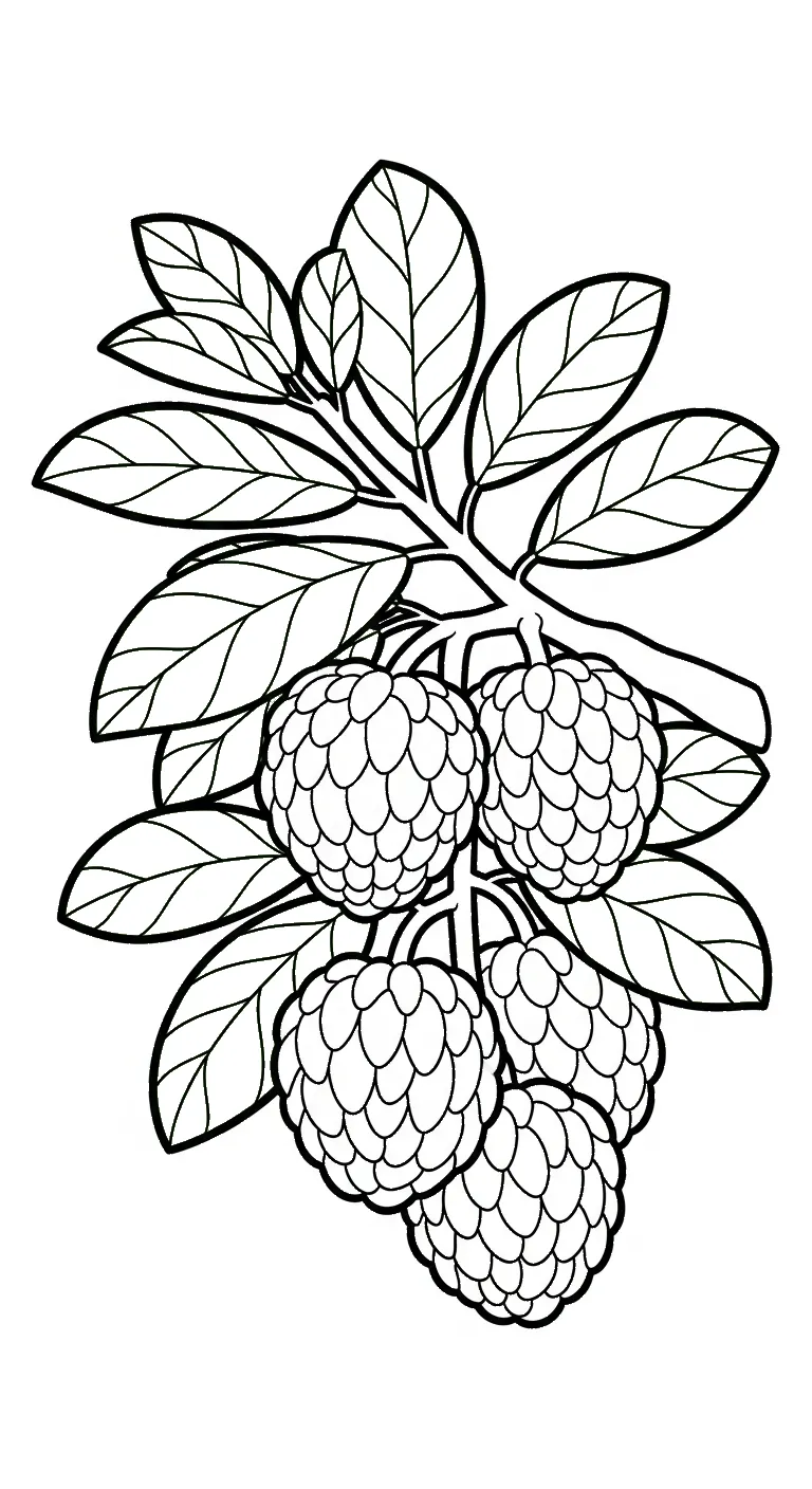 coloriage Chérimole d'enfant a imprimer