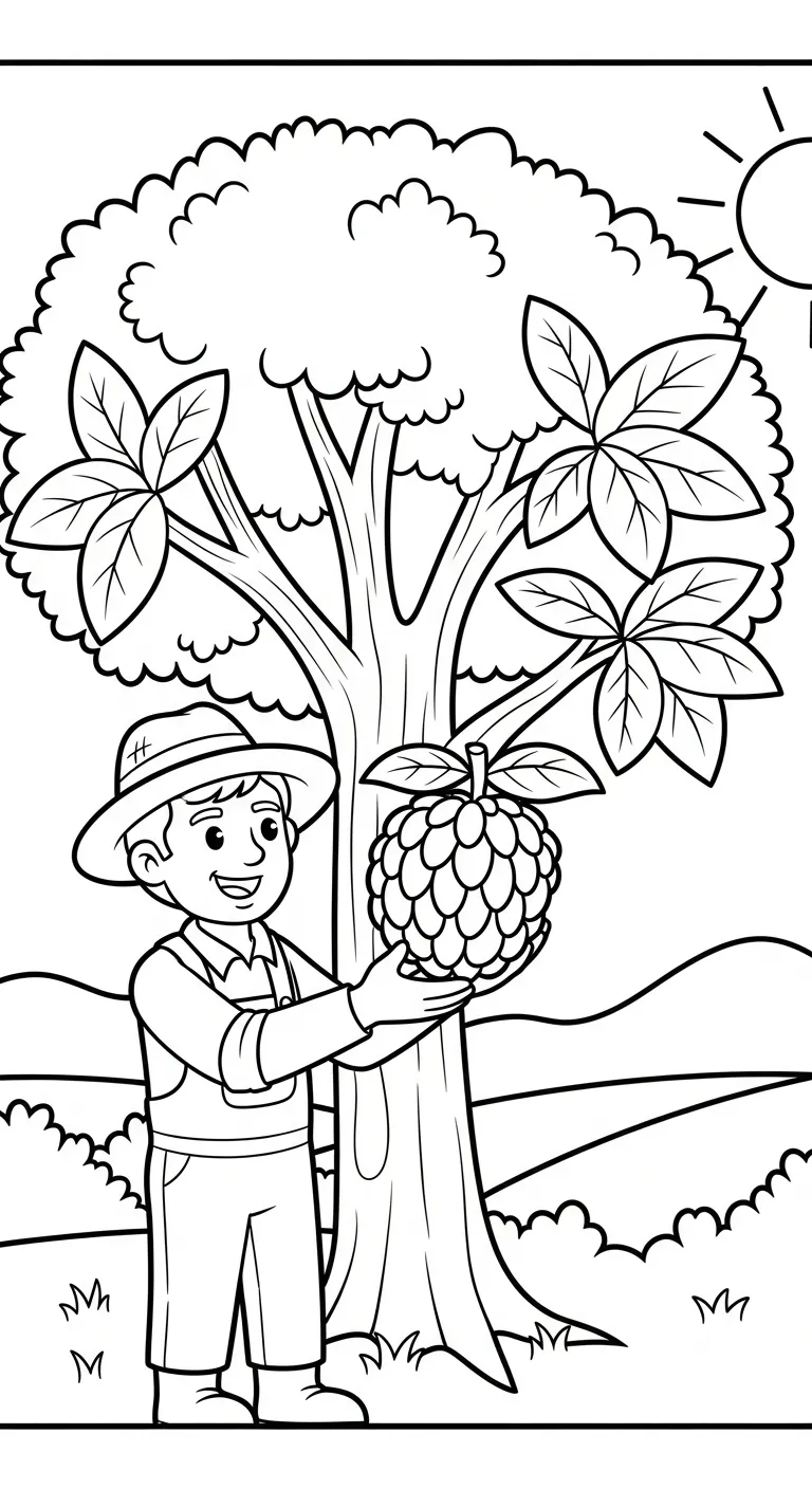 coloriage Chérimole à imprimer