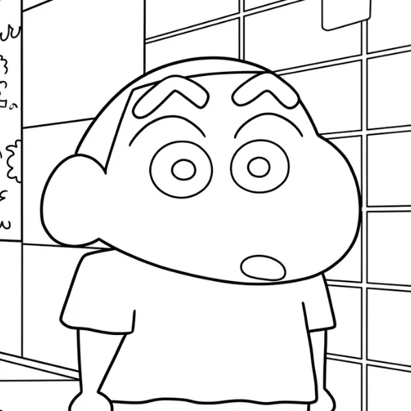 Coloriage Crayon Shin-chan