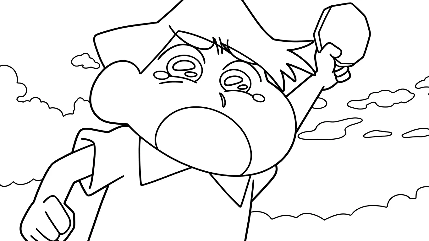 coloriage Crayon Shin chan et dessins