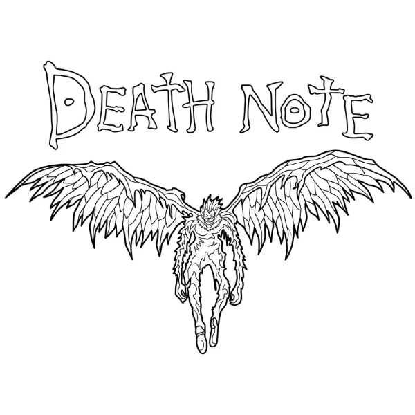 Coloriage Death Note