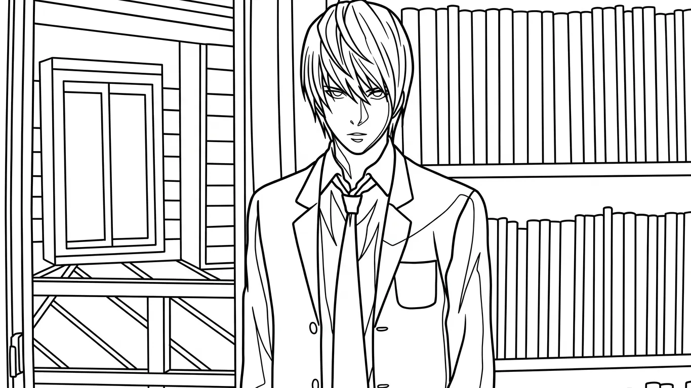 coloriage Death Note et dessins