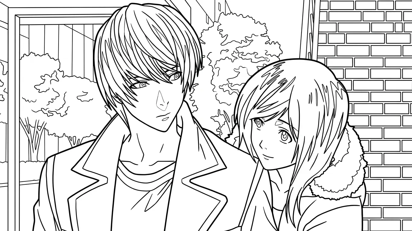 coloriage Death Note à imprimer pour enfants