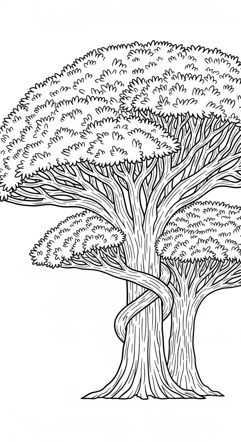 coloriage Dragonnier à imprimer pour enfant de 3 ans 1