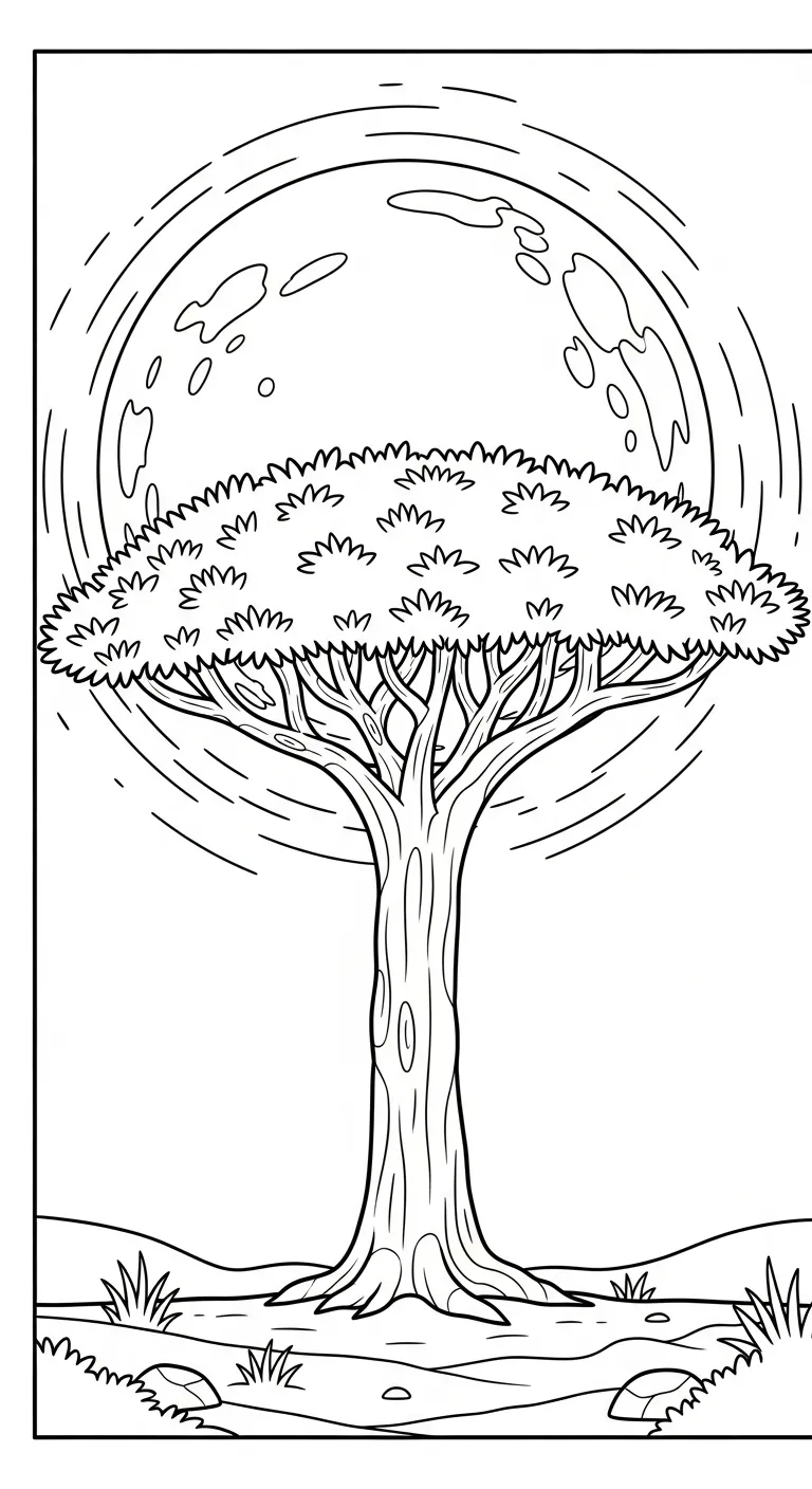 coloriage Dragonnier pour enfant de à imprimer 1
