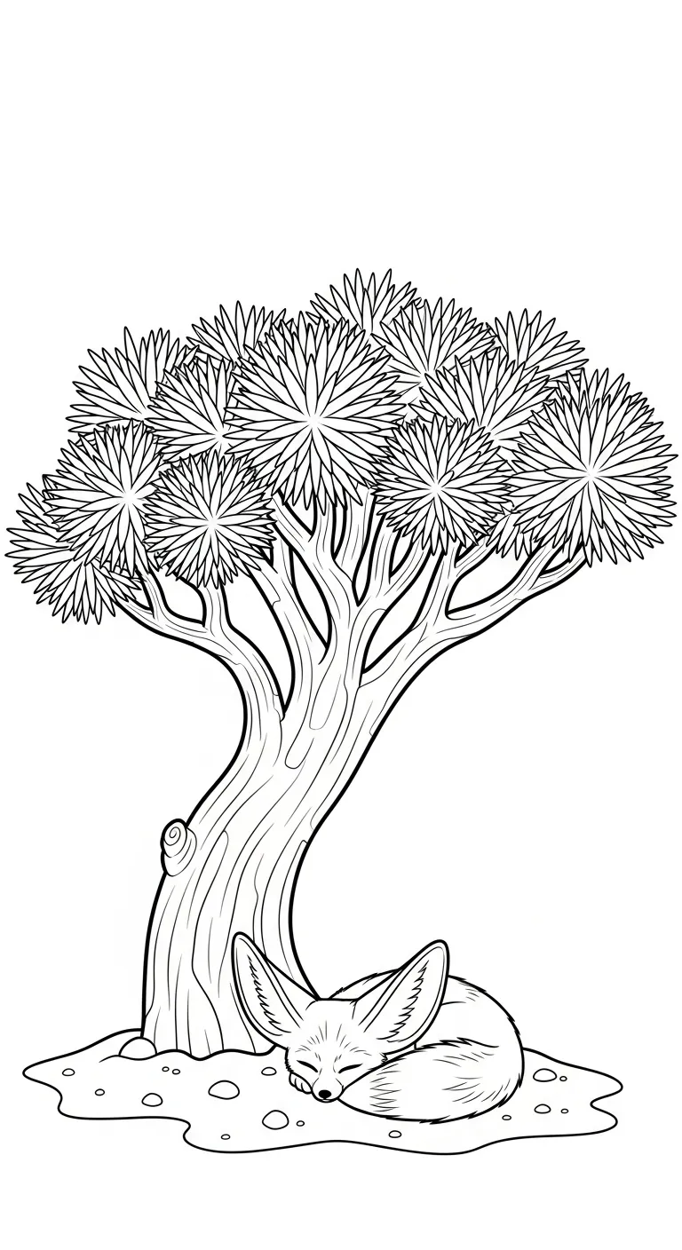 coloriage Dragonnier pour enfant de 10 ans