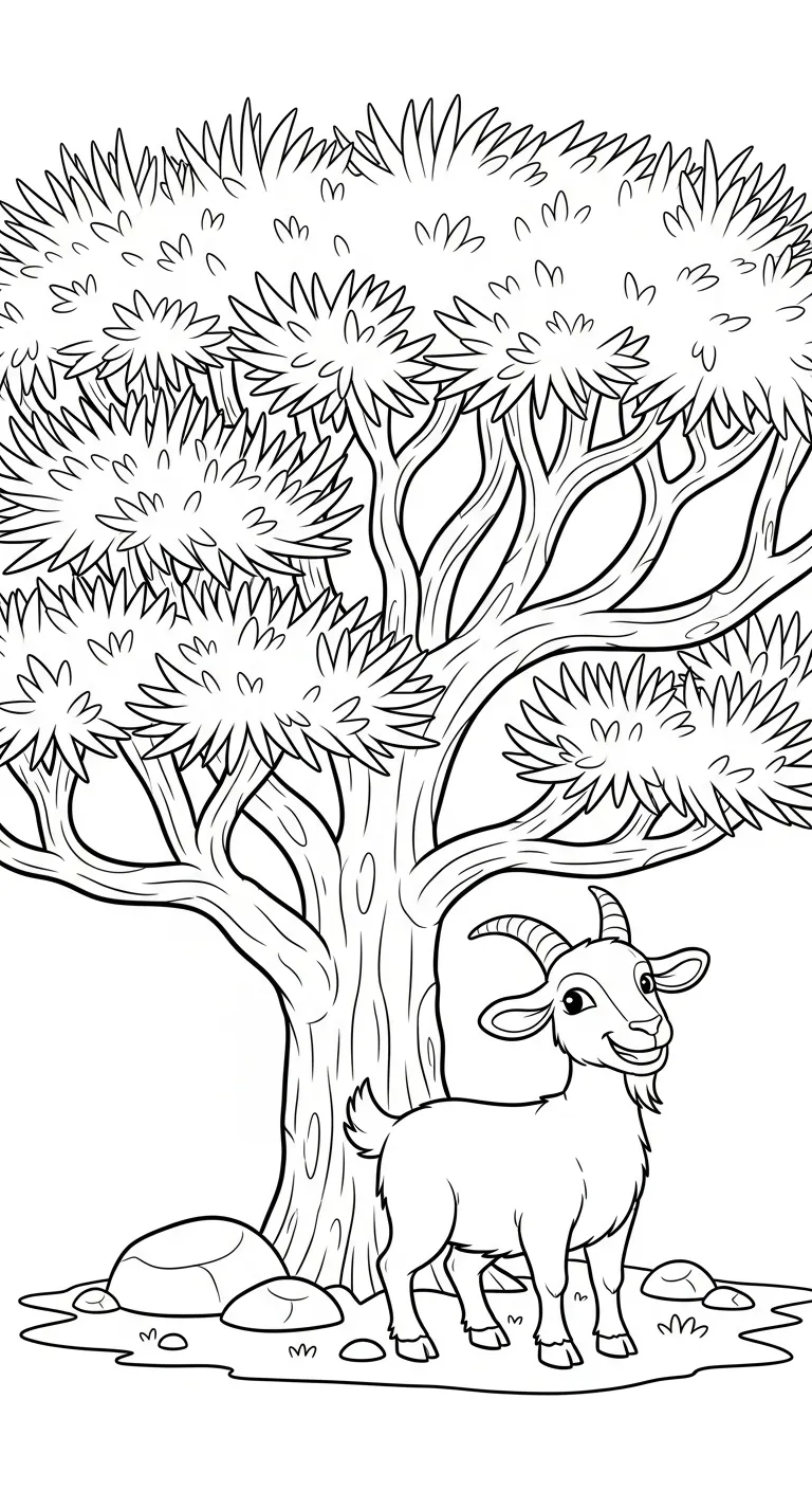 coloriage Dragonnier pour enfants