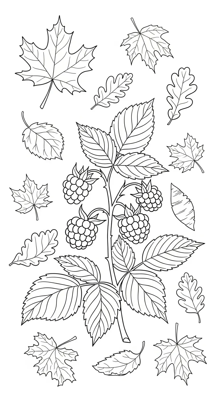 imprimer coloriage Framboise pour enfant
