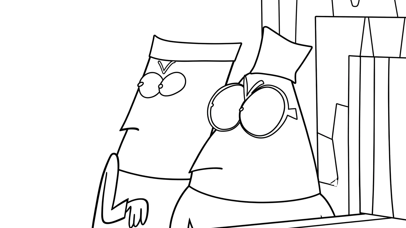 coloriage Lamput et découpage à imprimer 1