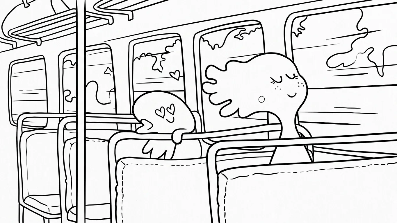 coloriage Lamput à imprimer pour enfant de 8 ans