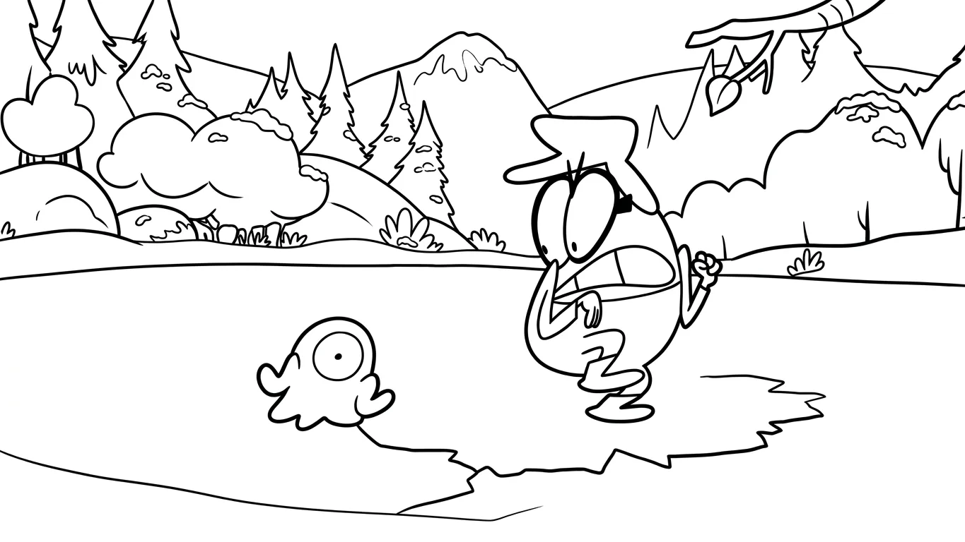 coloriage Lamput pour enfants à télécharger