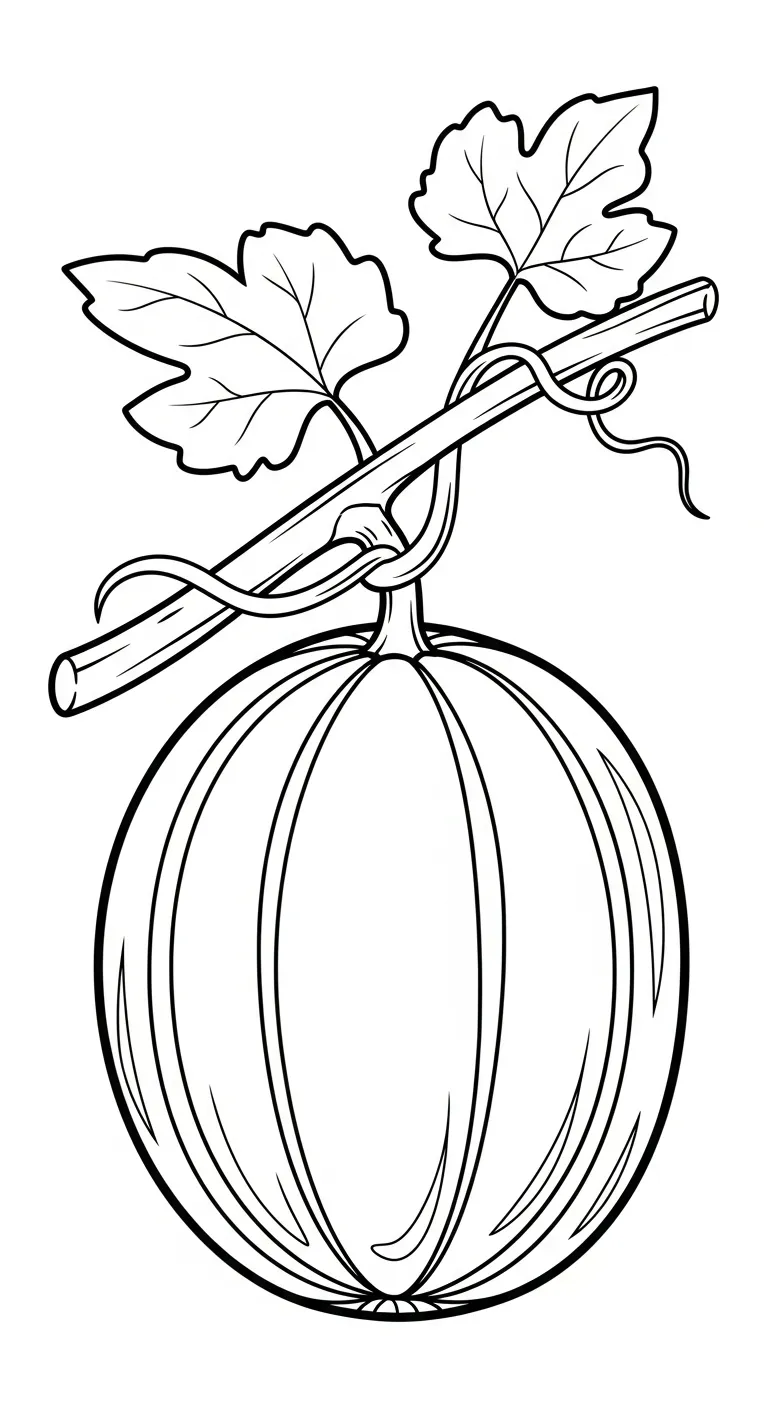 coloriage Melon Yubari a dessiner en ligne