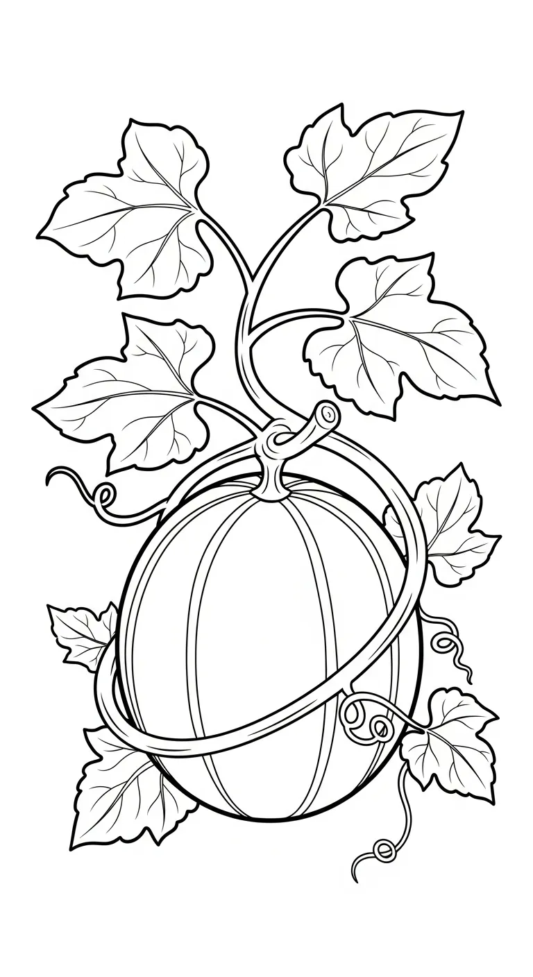 coloriage Melon Yubari d'enfant a imprimer