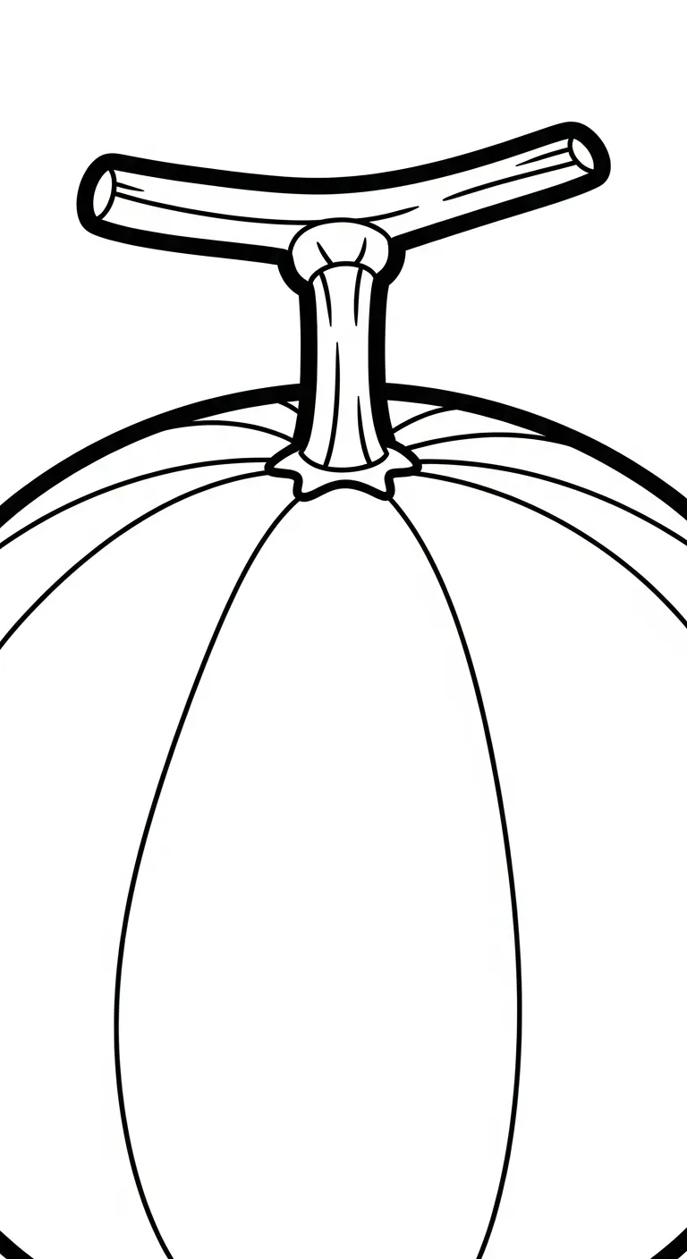 coloriage Melon Yubari à imprimer pdf gratuit