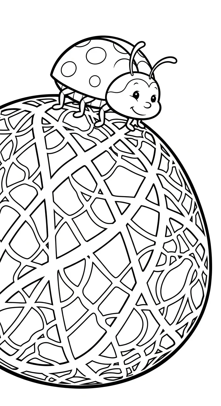 coloriage Melon Yubari pour enfant de 7 ans
