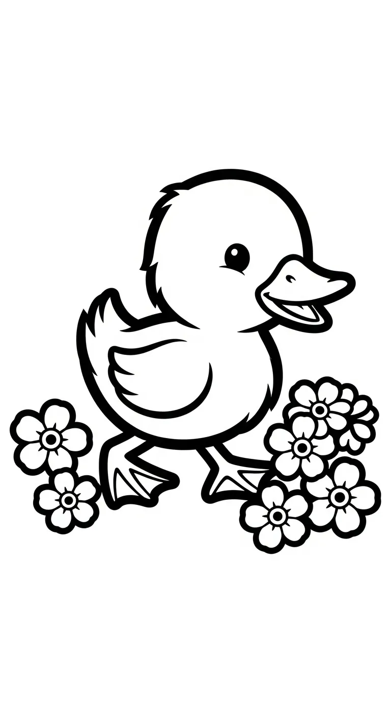 coloriage Myosotis en ligne