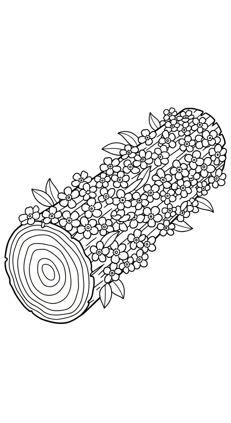coloriage Myosotis a colorier en ligne gratuitement