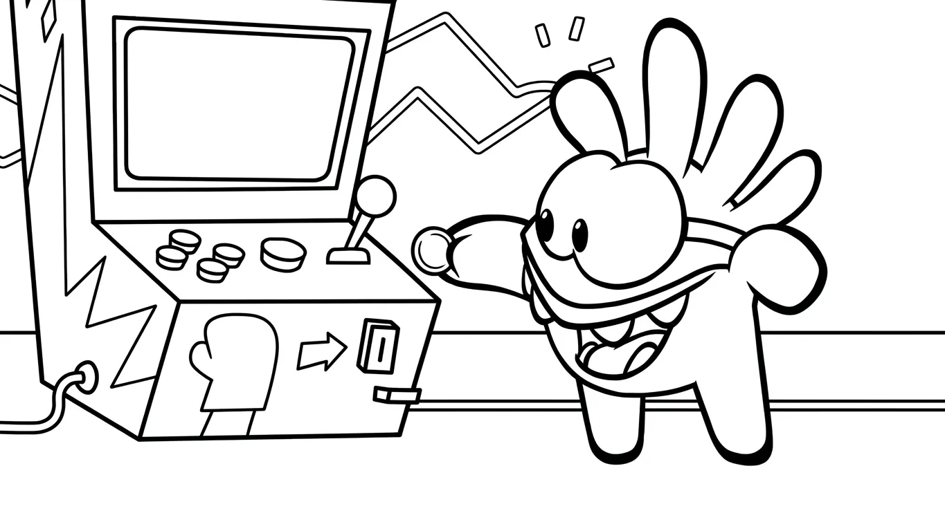 imprimer coloriage Om Nom Stories pour enfant
